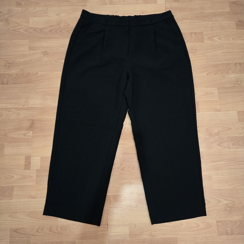 Old Navy Black Taylor Wide Leg Trousers
